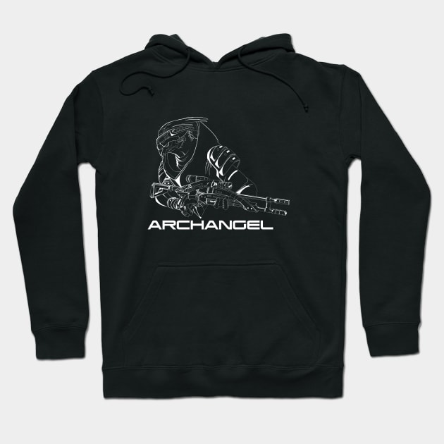 Codename: Archangel Hoodie by missfortune-art